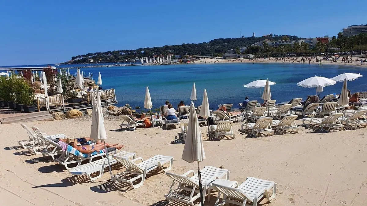 Apartment Cap D'Antibes Duplex Studio Garden-Terrace Beaches France